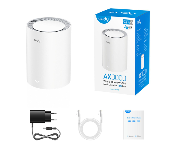 CUDY M3000 (3000Mb/s a/b/g/n/ac/ax) 1-Pack - 1366861 - zdjęcie 5